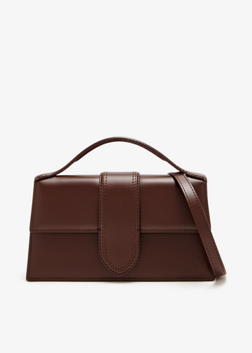 Mini Leather Flap Handheld Shoulder Bag