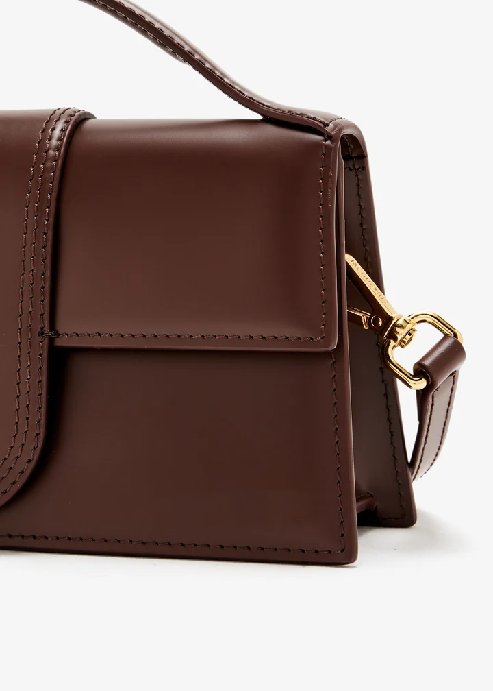 Mini Leather Flap Handheld Shoulder Bag